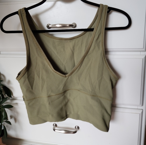 Lululemon Power Pivot Ribbed Tank Top - Picture 2 of 2